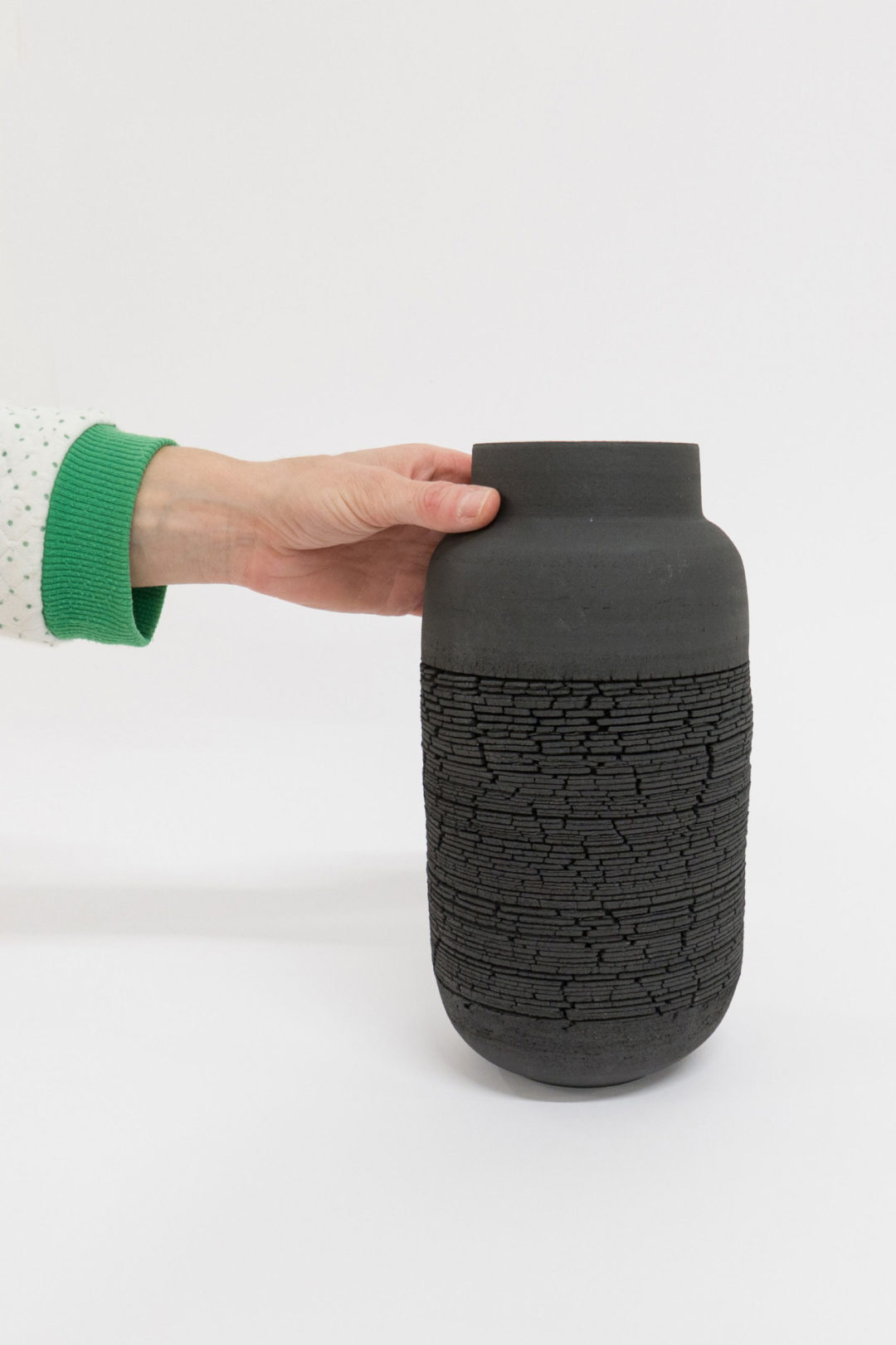 Handmade Vase Small Bricks Yvette Hoffmann Design