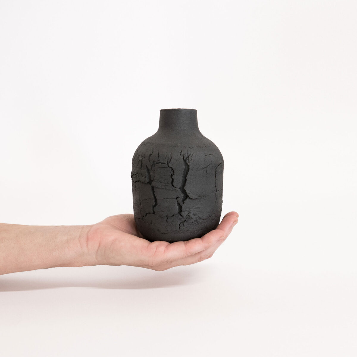Handgemachte Keramikvase "Dry Earth"
